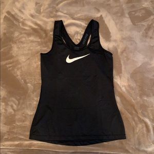 Black nike tank top
